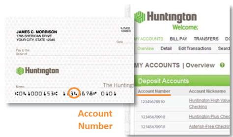 Huntington checking account number. Things To Know About Huntington checking account number. 